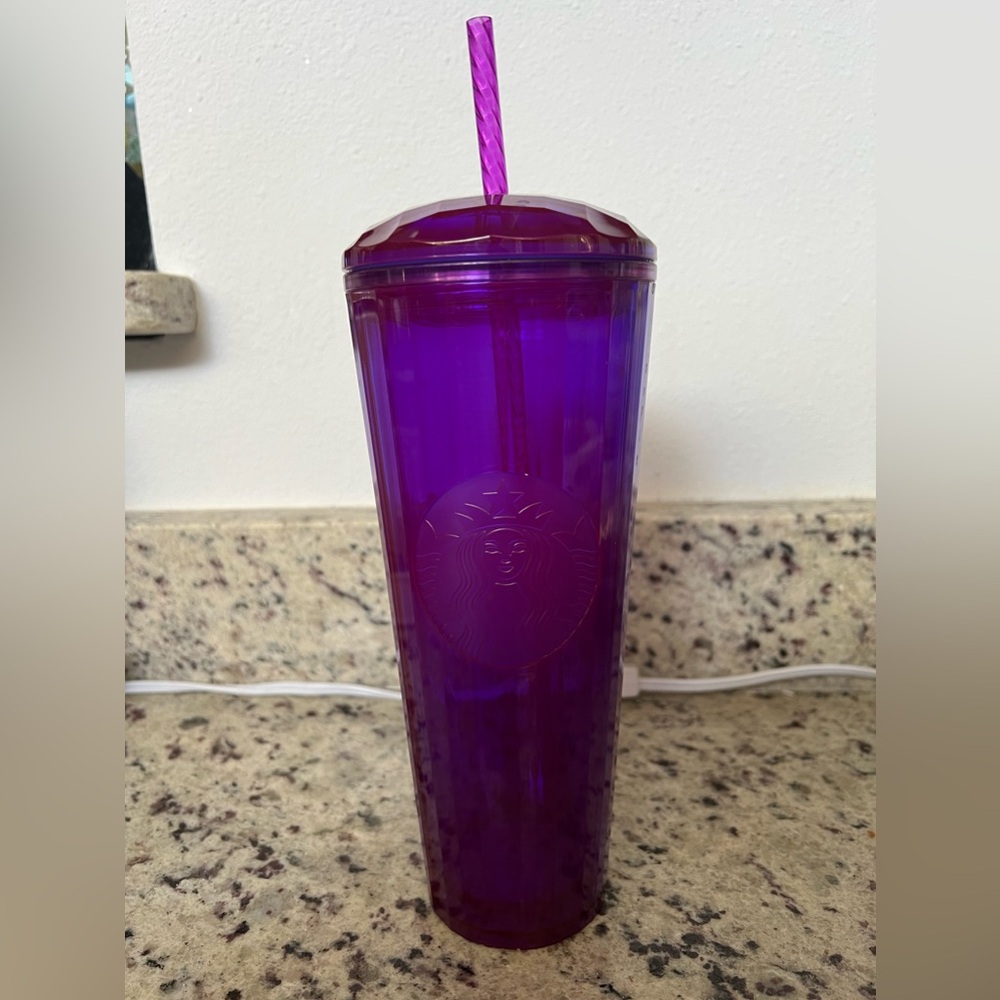 Starbucks purple kaleidoscope dome Starbucks cup tumbler
